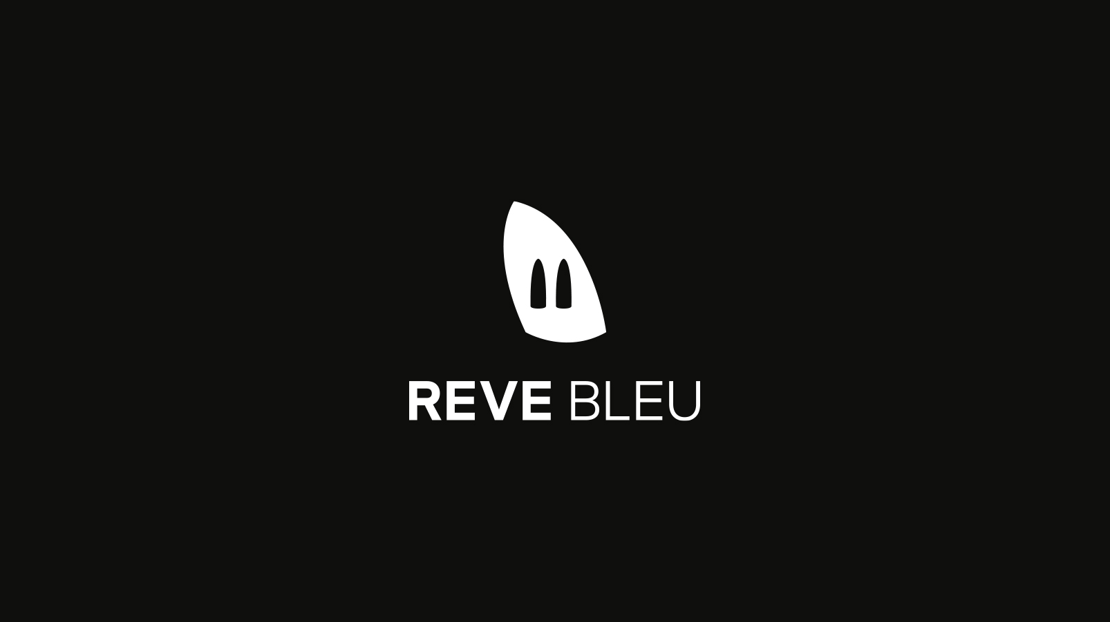 Logo Reve Bleu fond noir