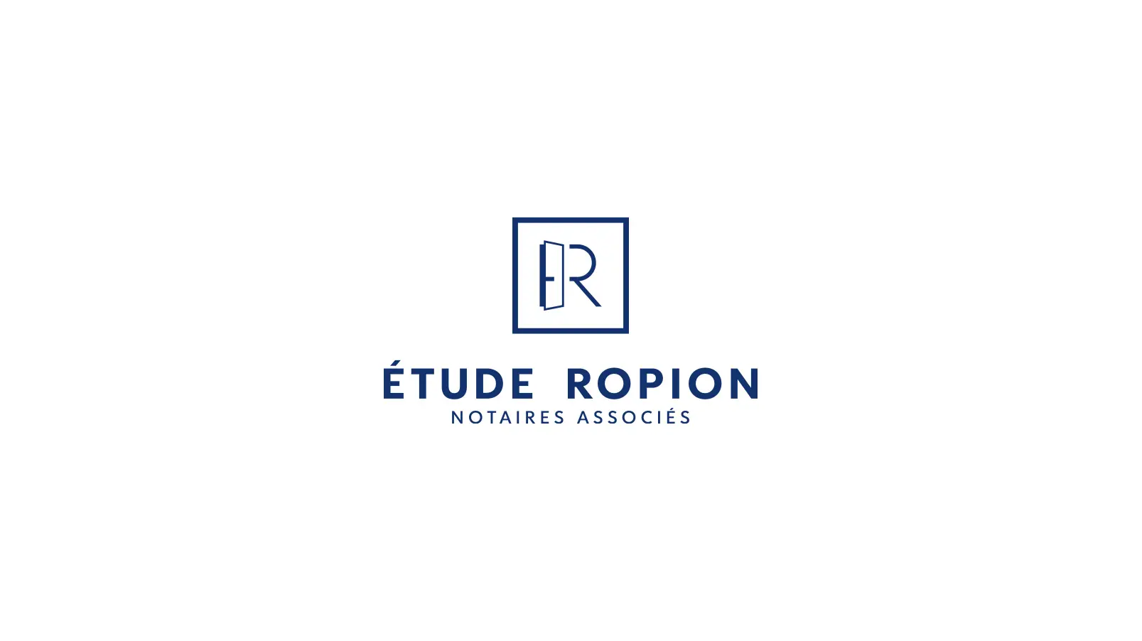 Logo Étude ROPION fond blanc